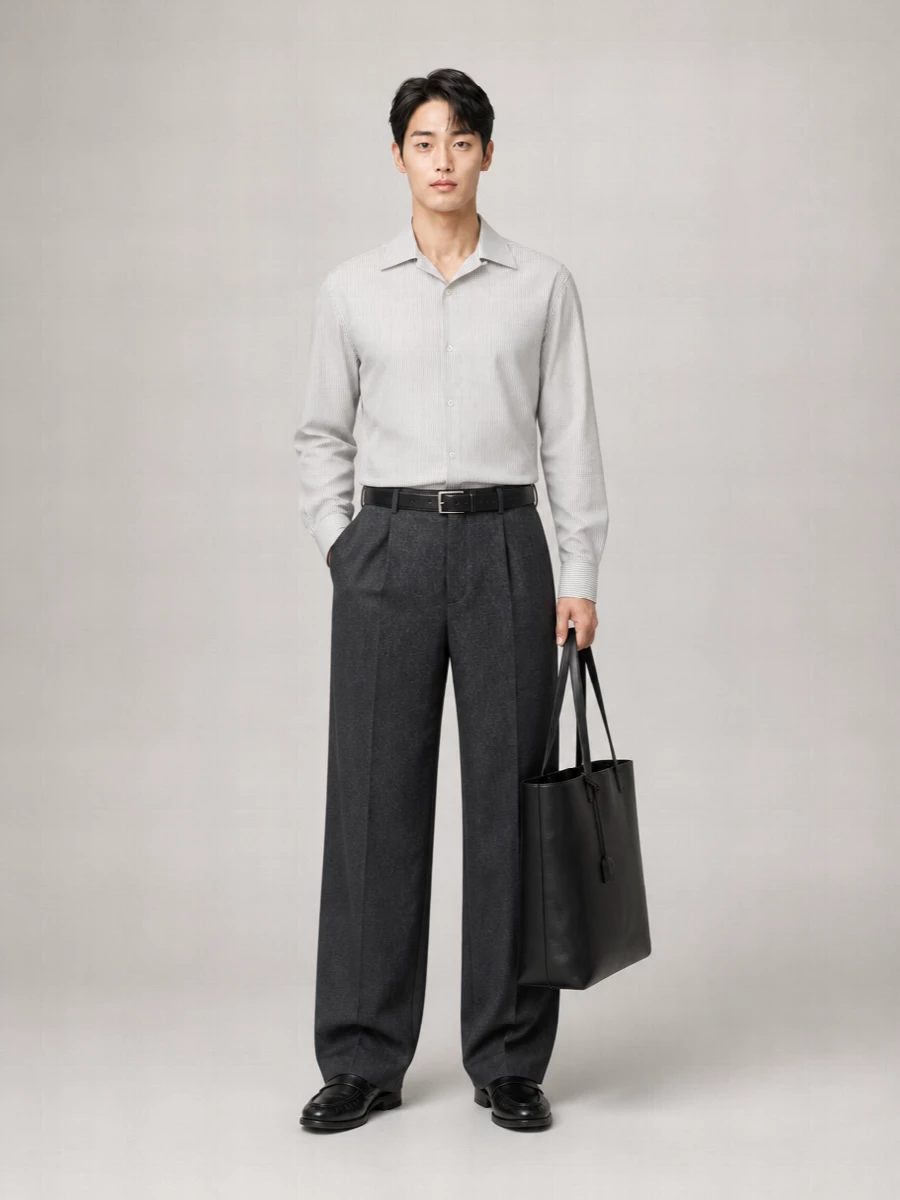 Saint Laurent Leather Shoulder Bag