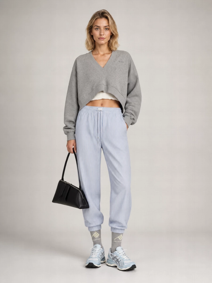 The Attico Striped Track Pants