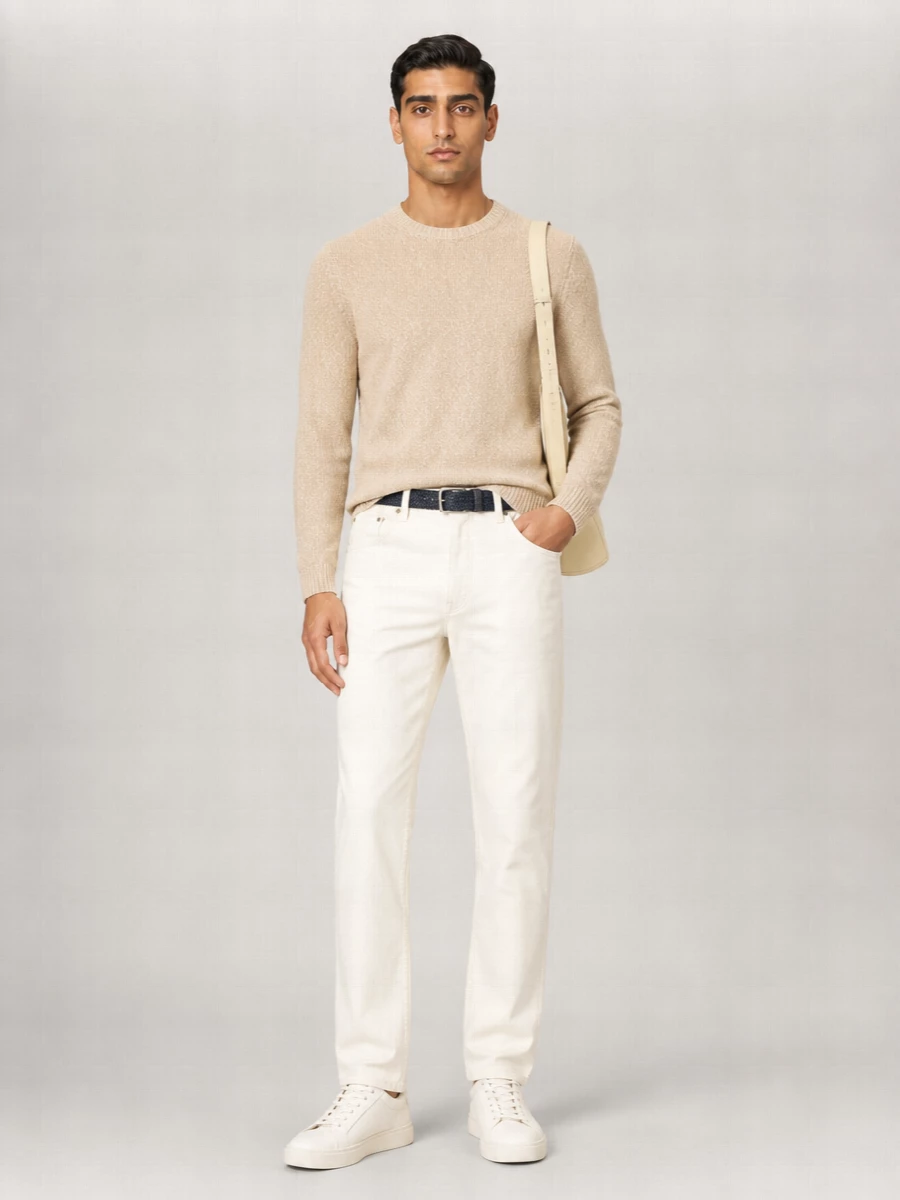 Zanone Two-Tone Knit Jumper