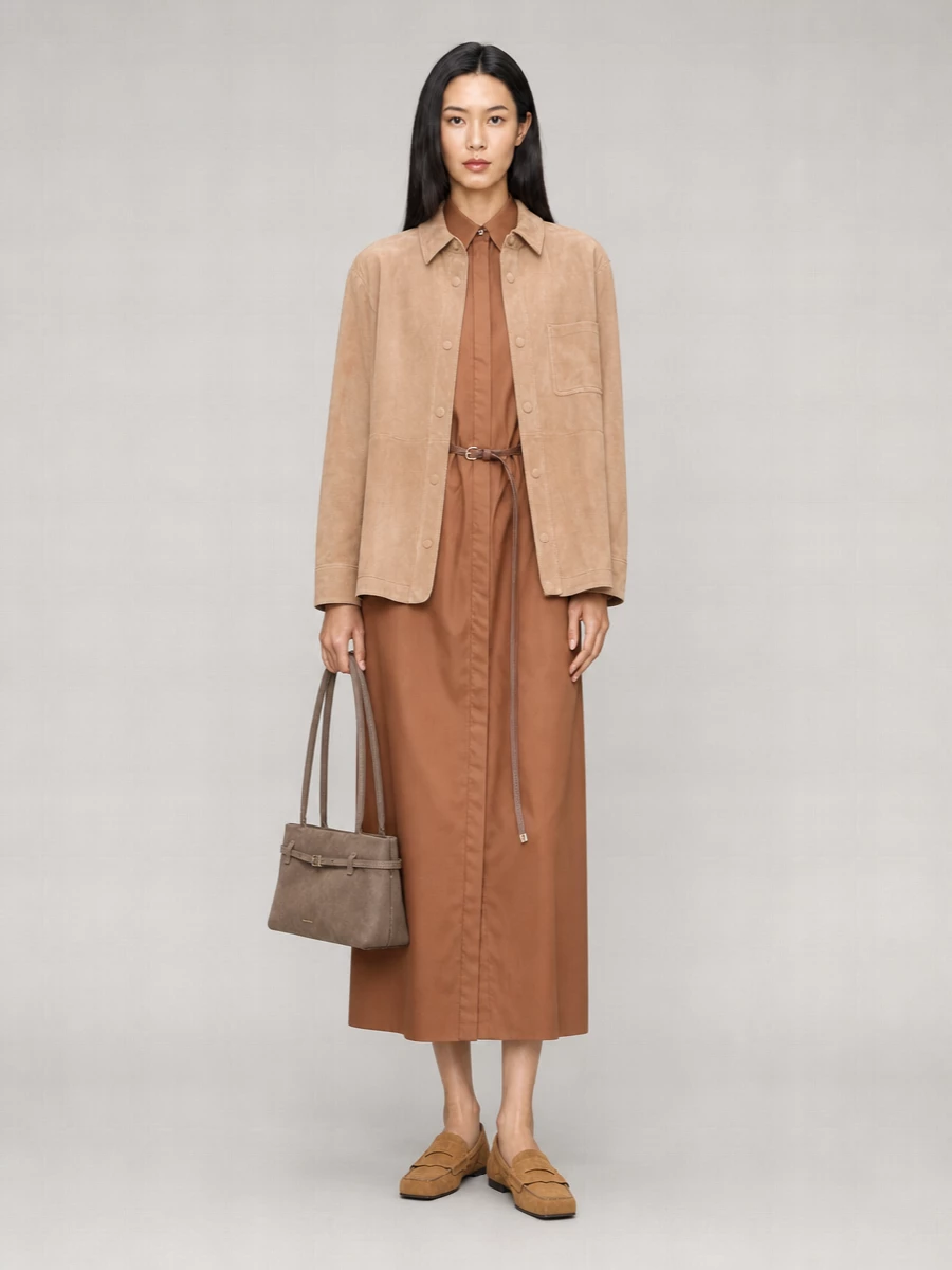 Paul Smith Leather Shirt Jacket