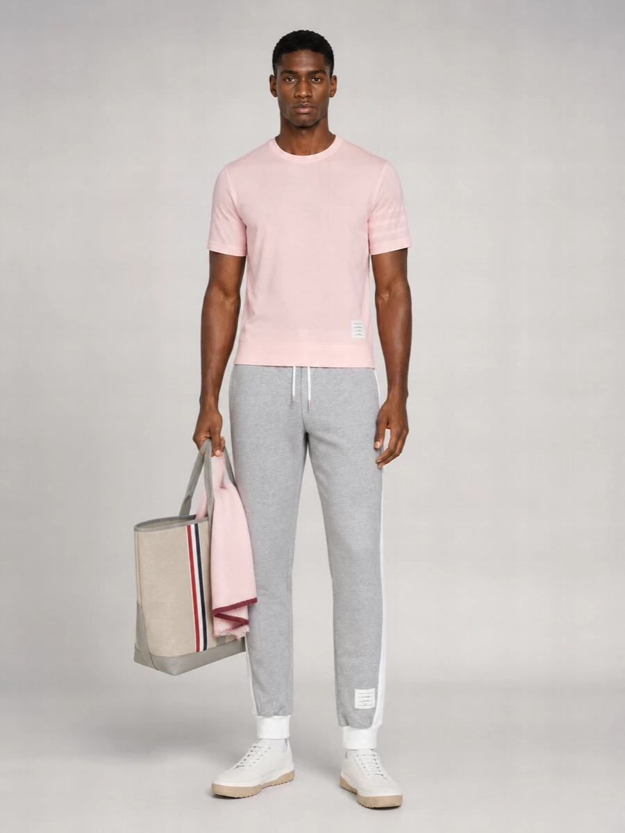 Thom Browne Cotton Jersey Short-Sleeve T-Shirt