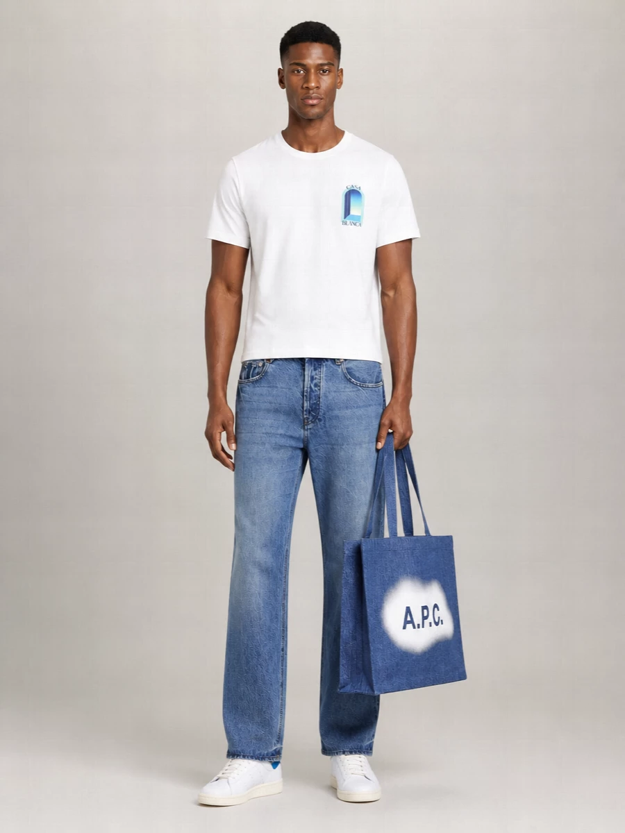 Casablanca Cotton Printed T-Shirt