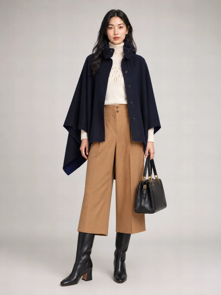 Chloé virgin wool cape
