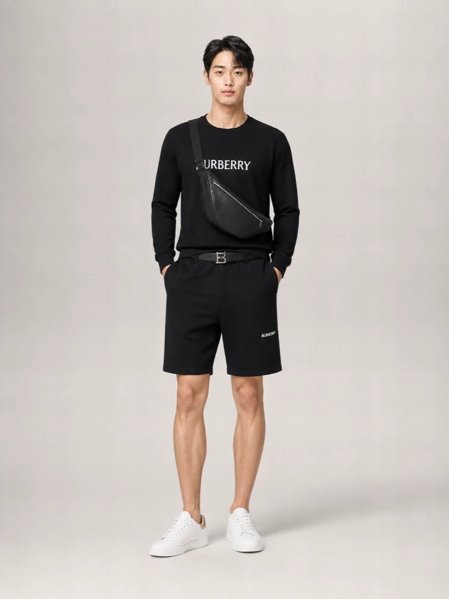 Burberry Cotton Slim-Fit Sweatshirt