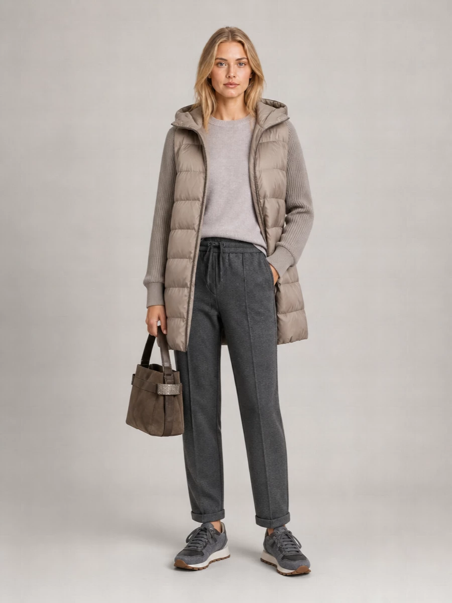 Brunello Cucinelli Monili Small Leather Tote Bag