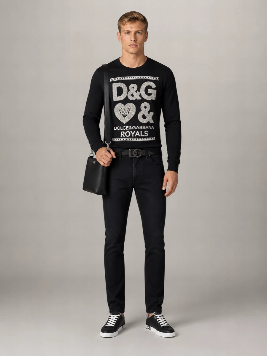 Dolce&Gabbana Embellished Sweatshirt