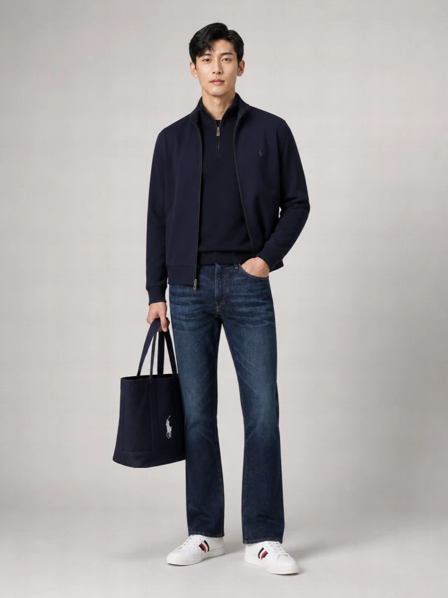 Tommy Hilfiger Leather Low-Top Sneakers