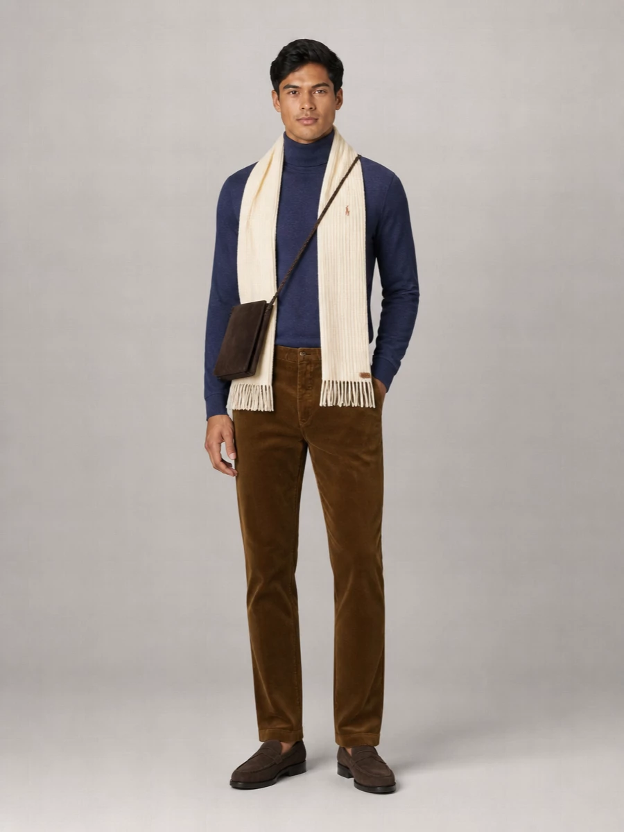 Polo Ralph Lauren Ribbed Cotton Turtleneck Jumper