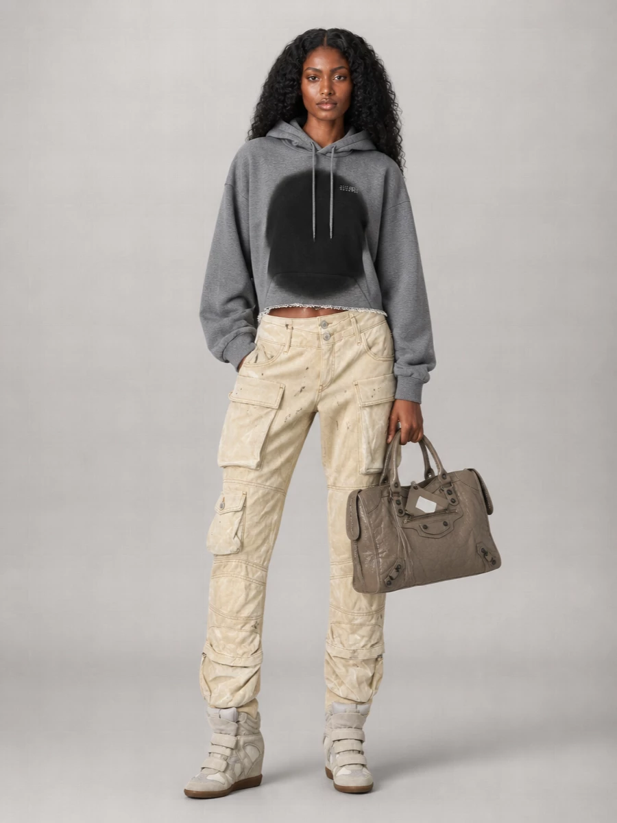 Balenciaga Le City Medium Leather Shoulder Bag