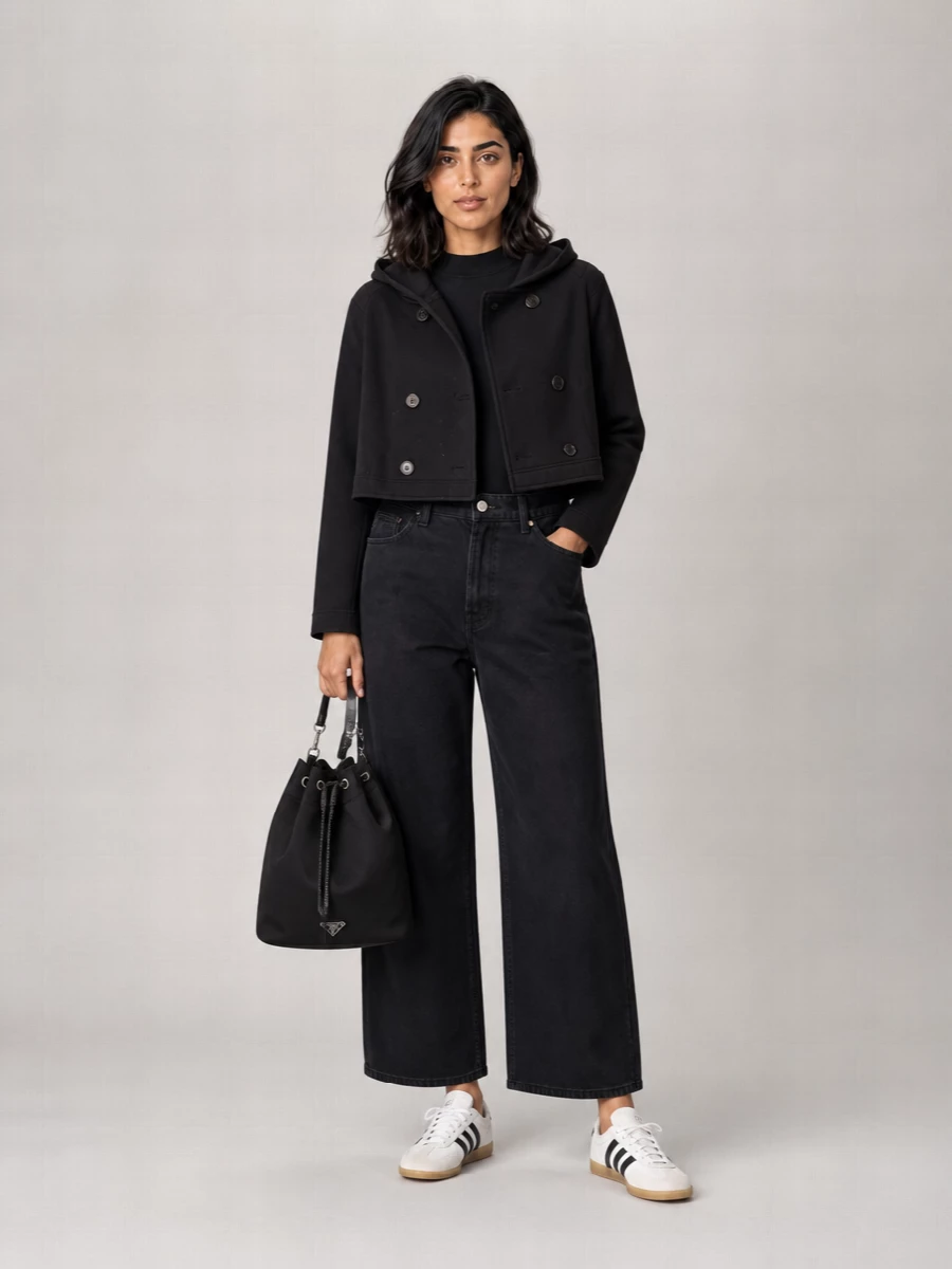 Prada Bucket Re-Nylon Bucket Bag