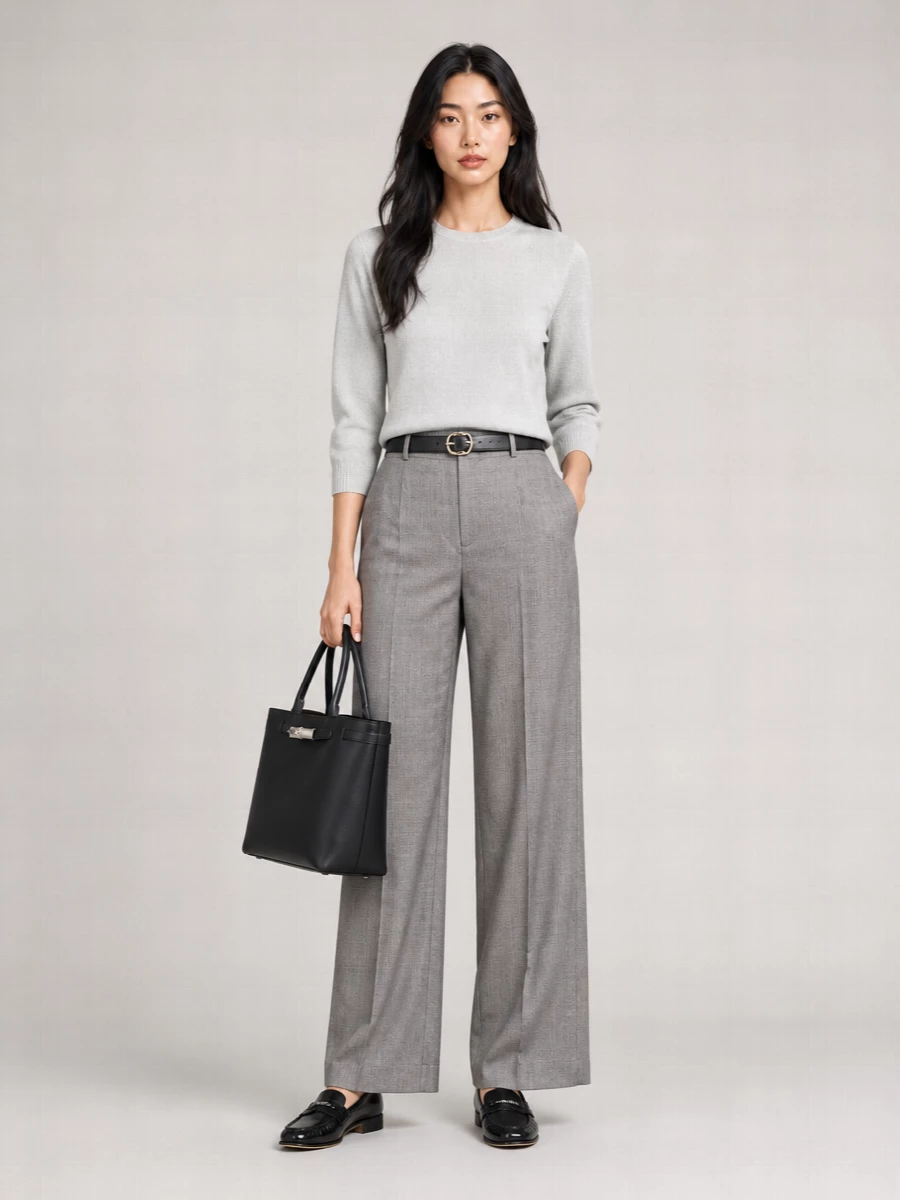Fendi Leather Scrunch Loafers