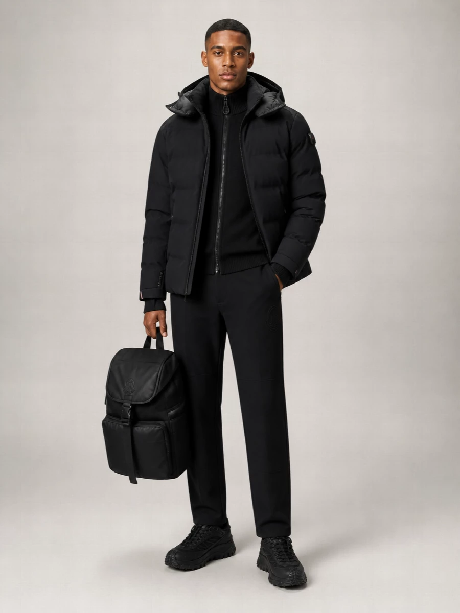Moncler Leather Low-Top Sneakers