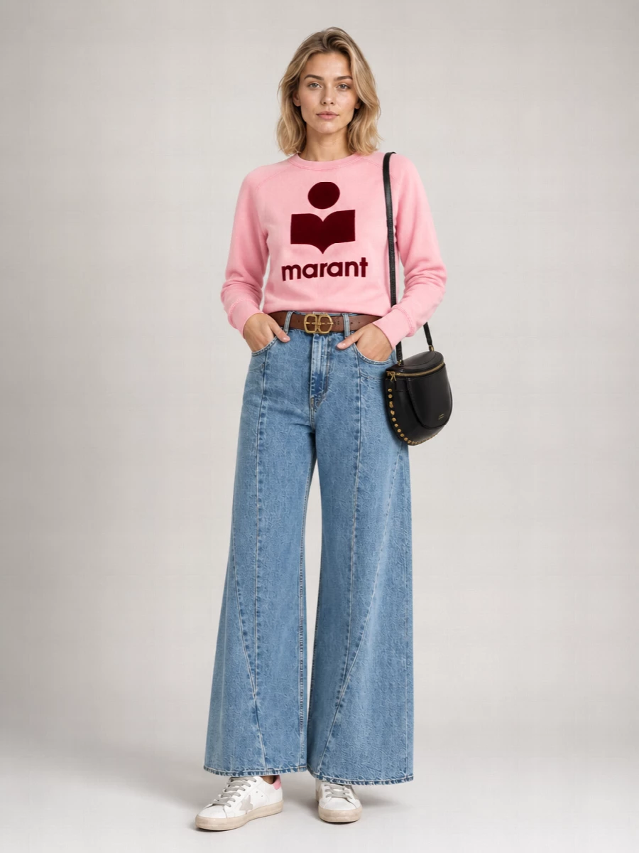 Isabel Marant Logo-Print Sweatshirt