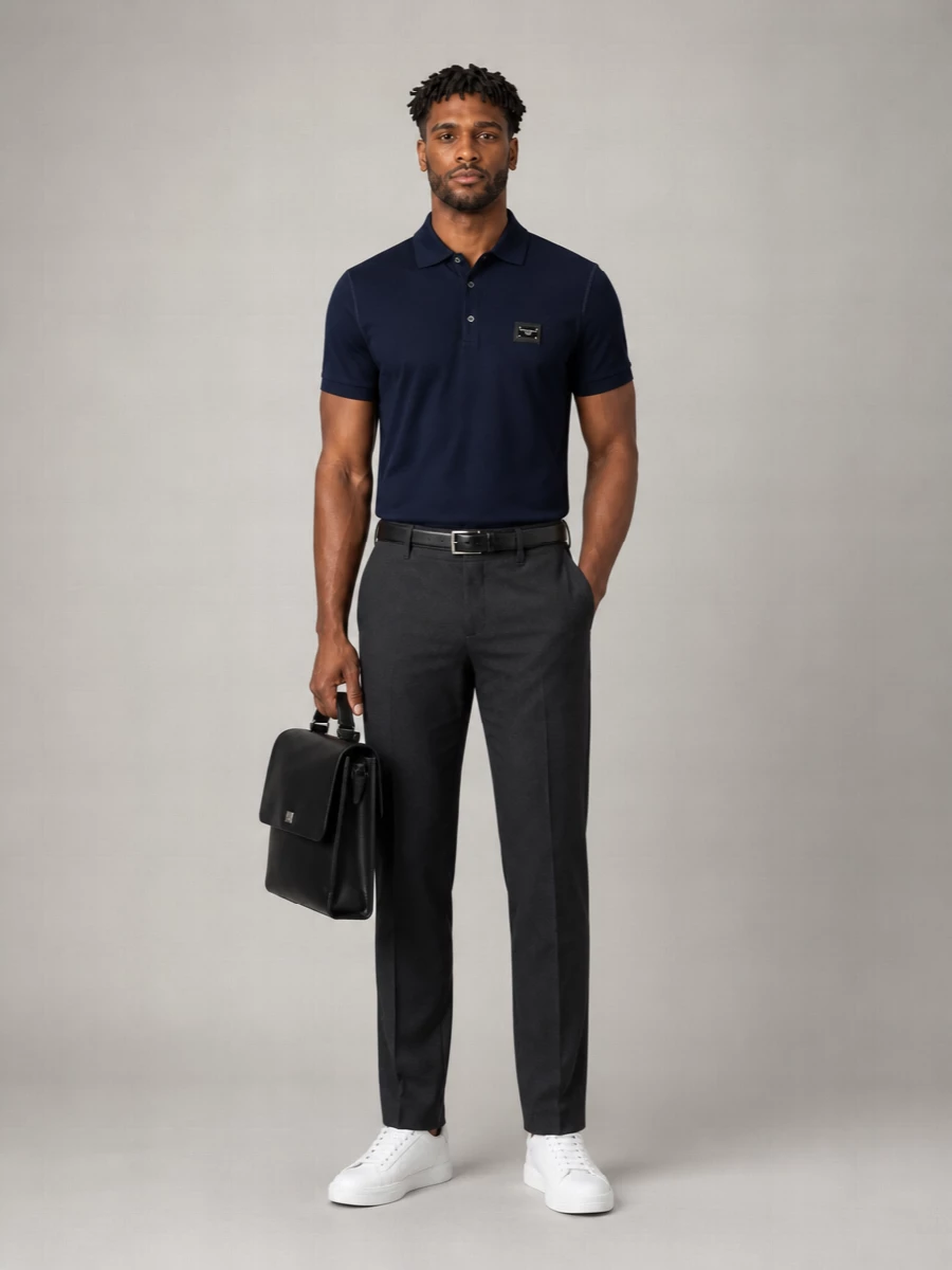 Dolce&Gabbana Cotton Logo Polo Shirt