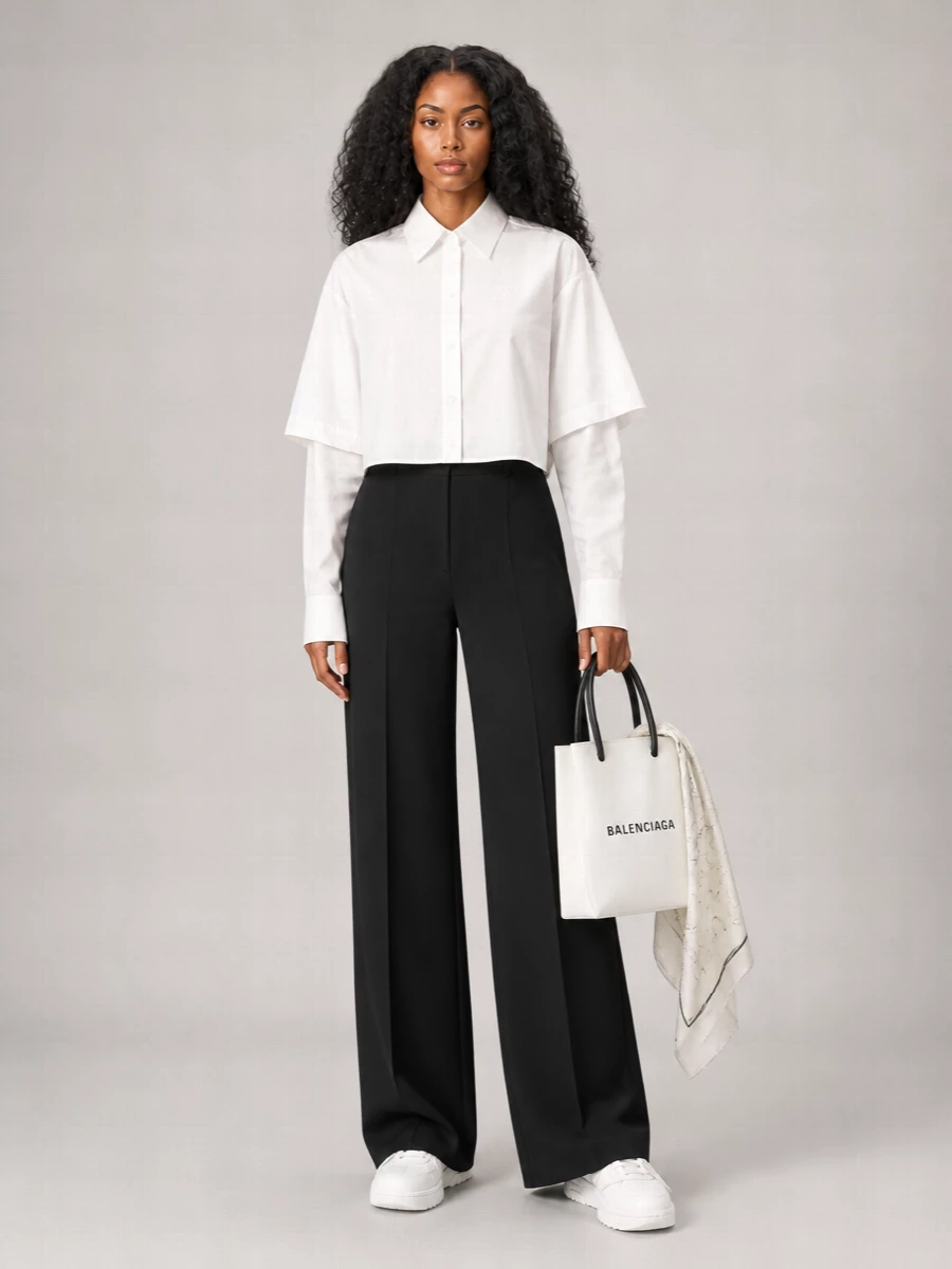 Off-White Leather Out Of Office Sneakers