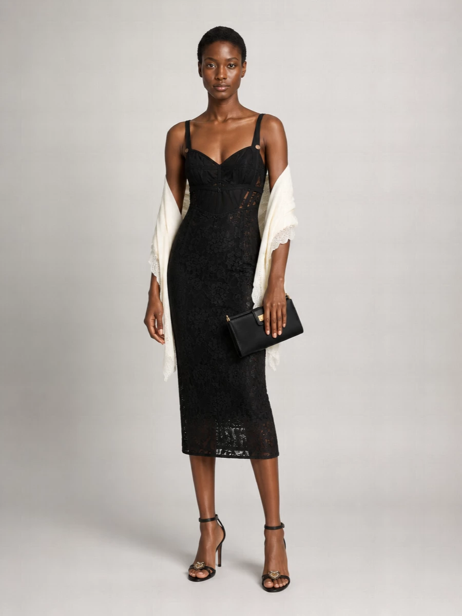 Dolce&Gabbana Corset Midi Dress