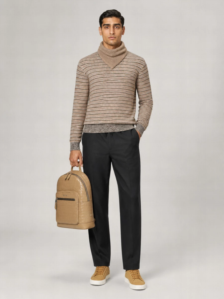 Zanone Slim-Fit Wool Crew-Neck Jumper