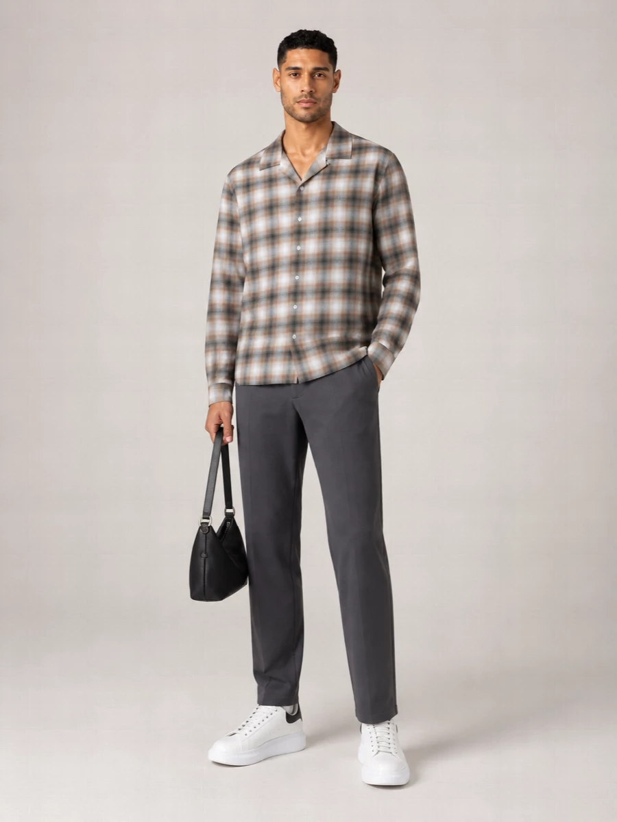 Jw Anderson Checked Cotton Shirt