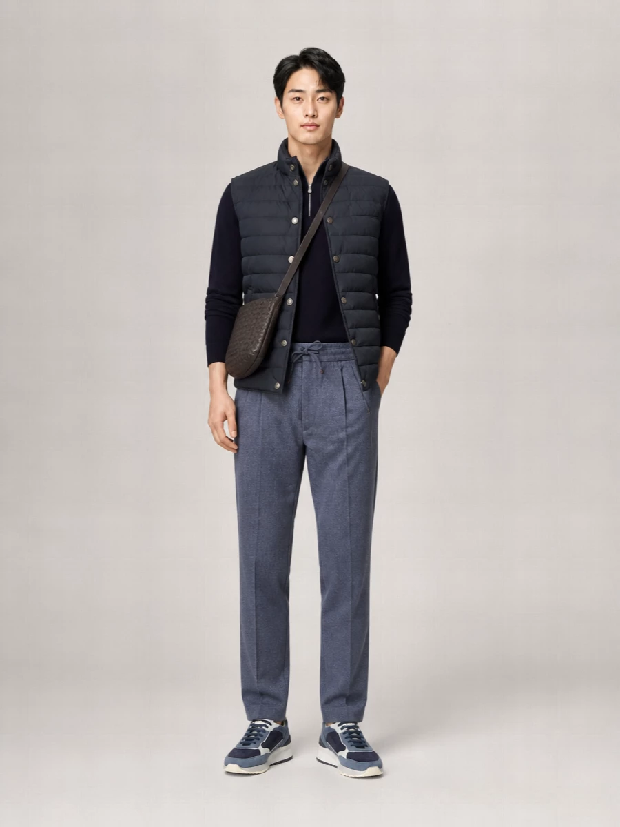 Brunello Cucinelli Down Quilted Padded Vest