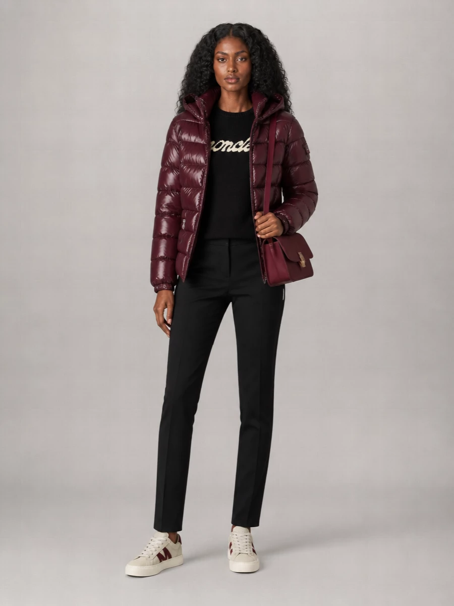 Moncler Down Hooded Quilted Slim-Fit Puffer Jacket