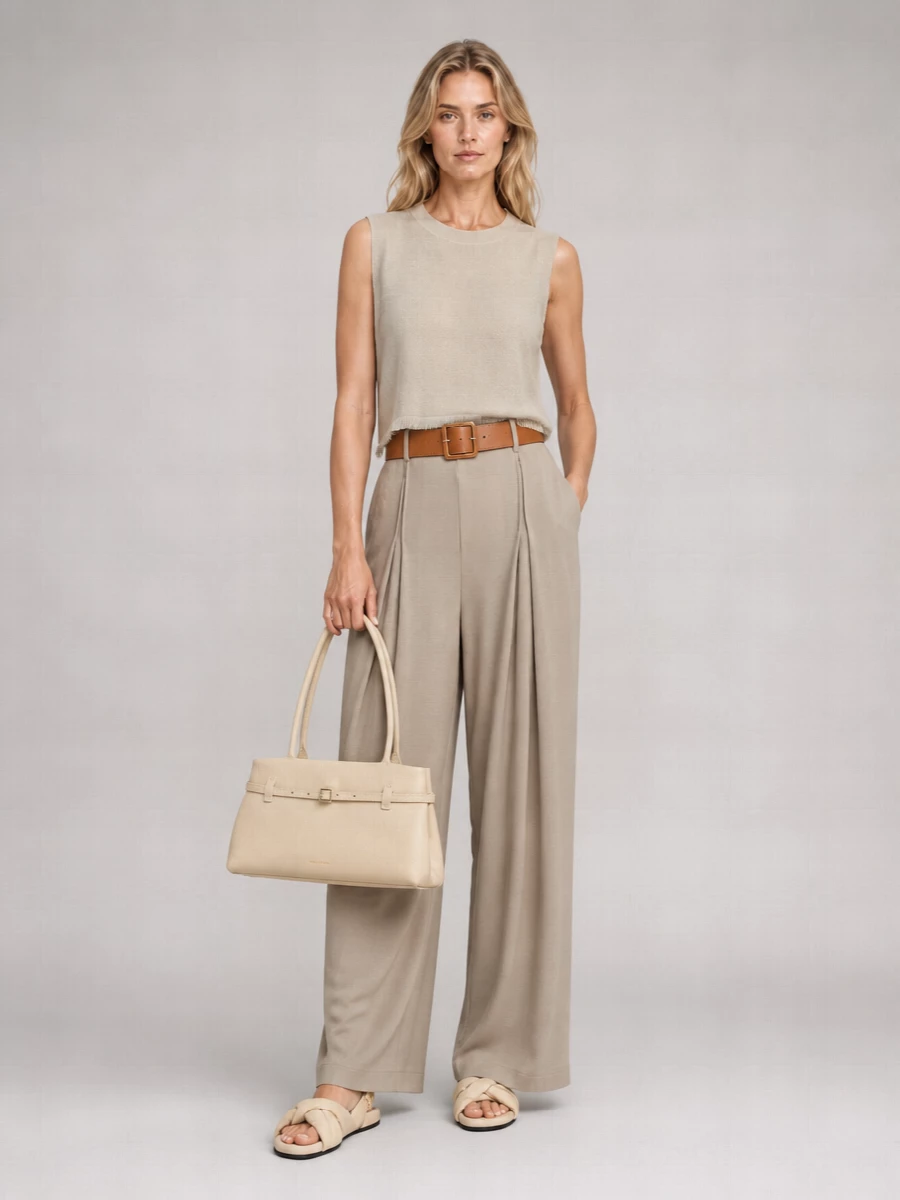 S Max Mara Linen Top