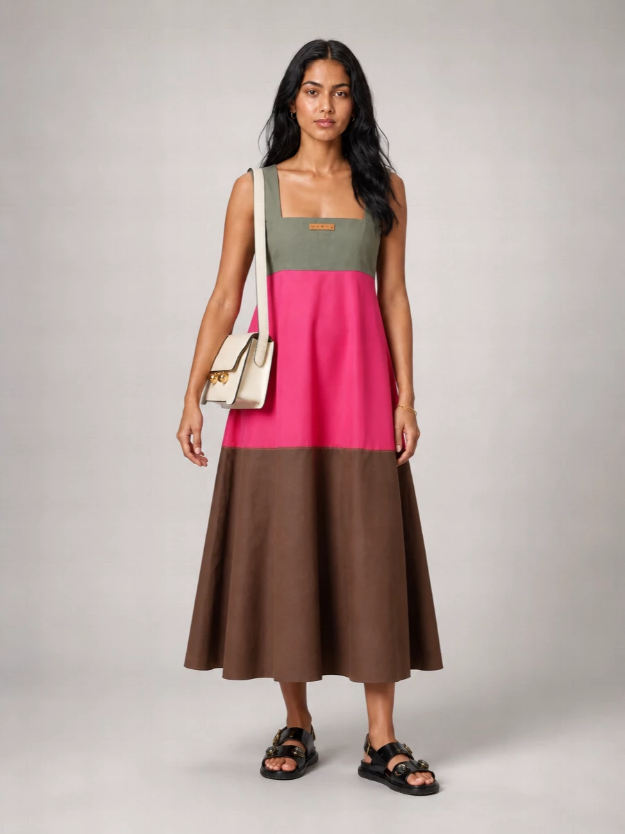 Marni Ramie Midi Dress