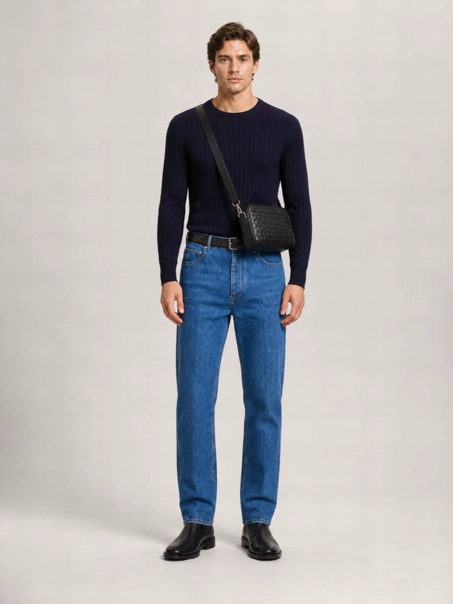 Bottega Veneta Leather Belt