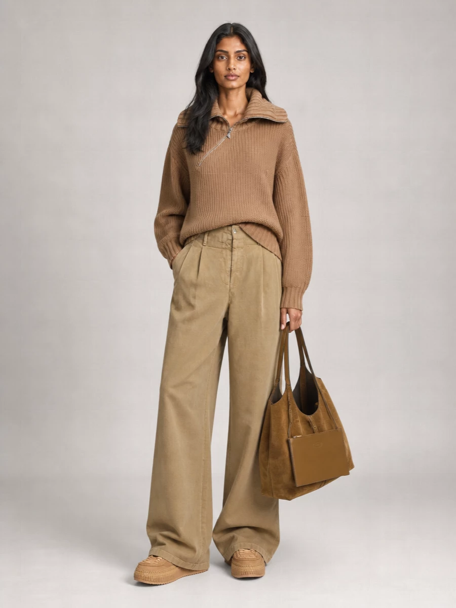 Tod's T Timeless Medium Leather Shoulder Bag