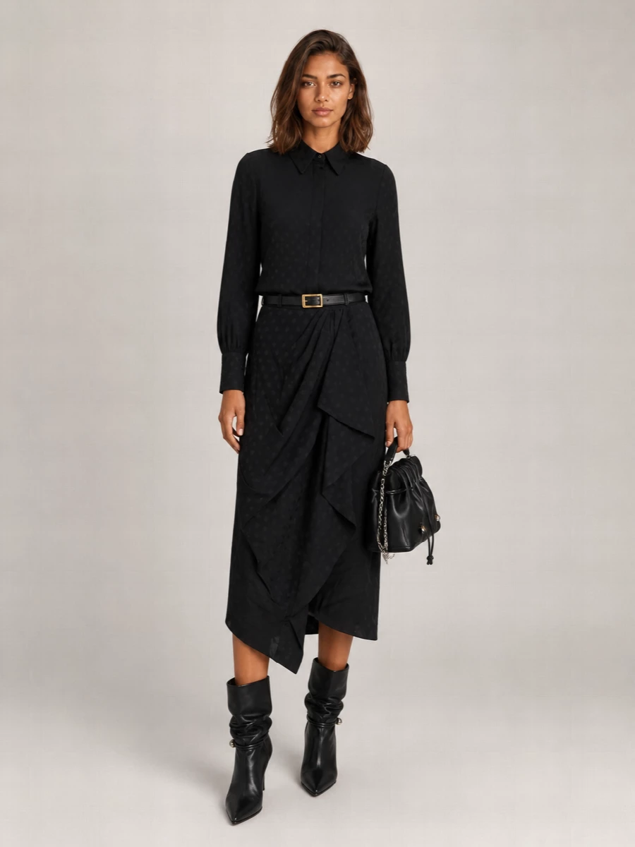 Isabel Marant Silk Asymmetric Skirt
