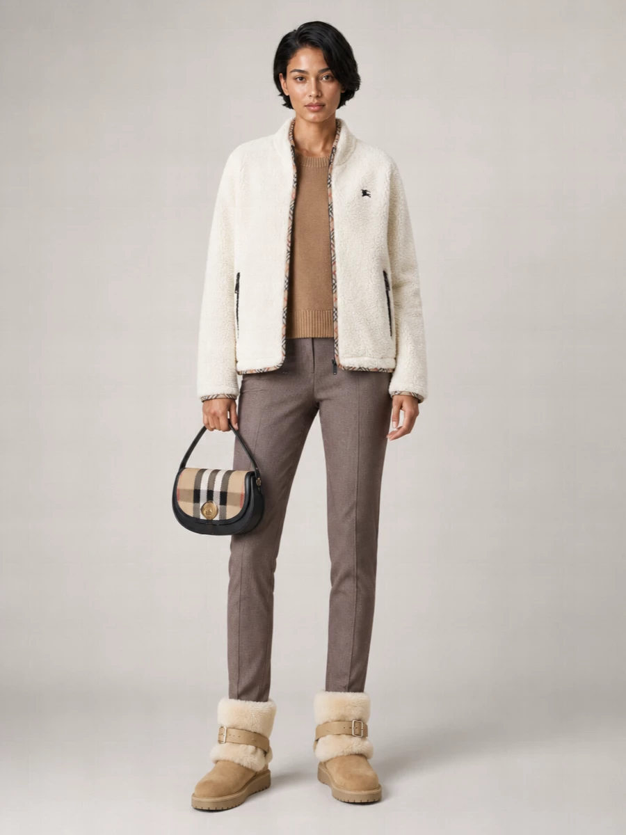 Burberry fitted jacket