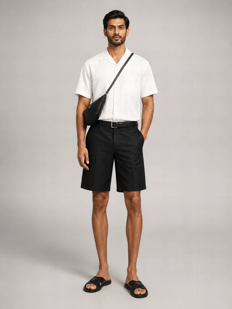 Prada Regular Straight-Leg Trousers
