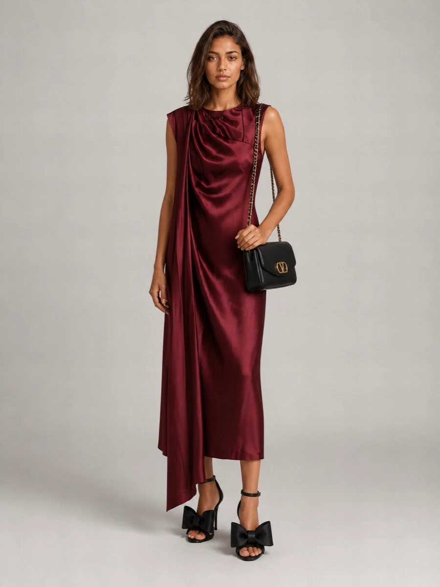 Ferragamo Satin Sandals