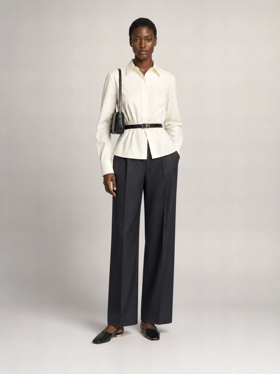 Mm6 Maison Margiela Wide-Leg Trousers