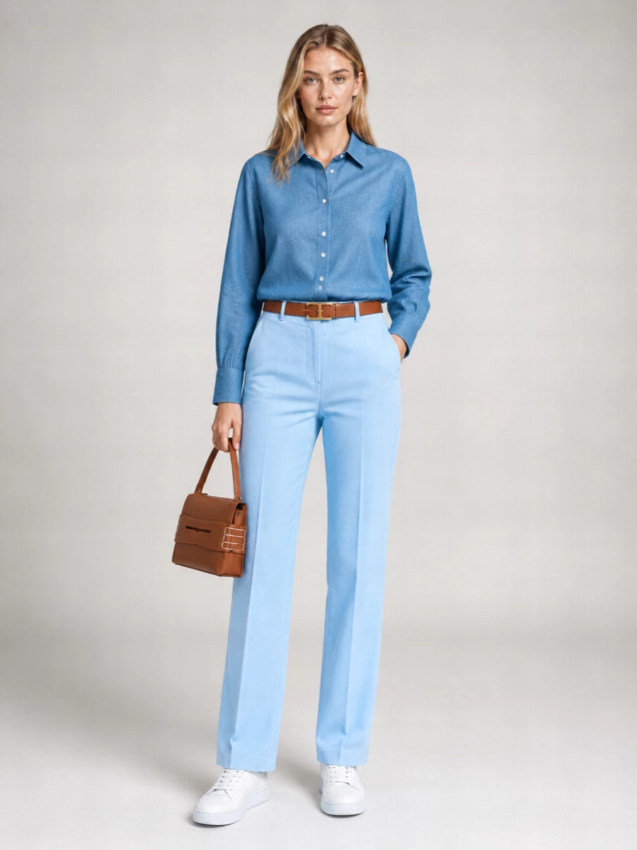 Jacob Cohen Selena Straight-Leg Trousers