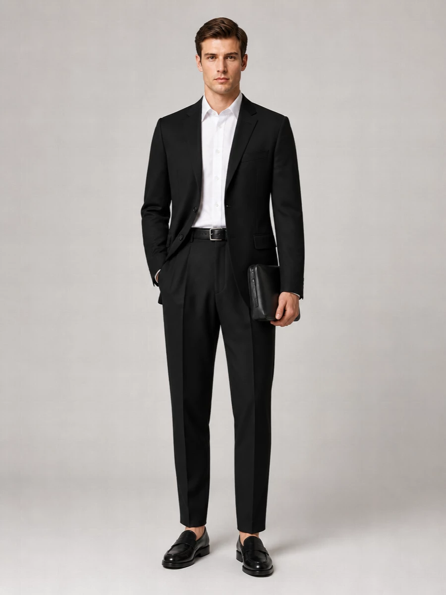 Dolce&Gabbana Wool Pleated Tailored Trousers