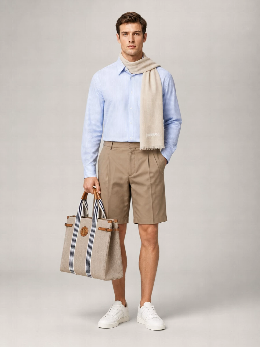 Ami Paris Long Sleeve Wide Shirt
