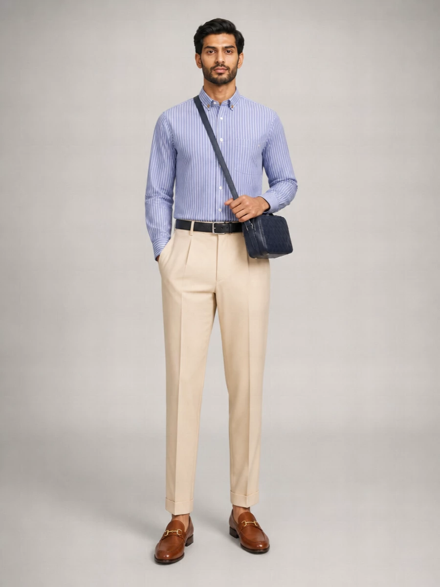 Valentino Garavani Striped Cotton Shirt