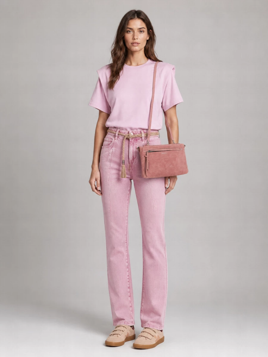 Isabel Marant Etoile Denim Straight-Leg Jeans