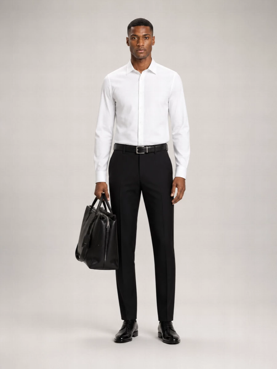 Dolce&Gabbana Wool Straight-Leg Trousers