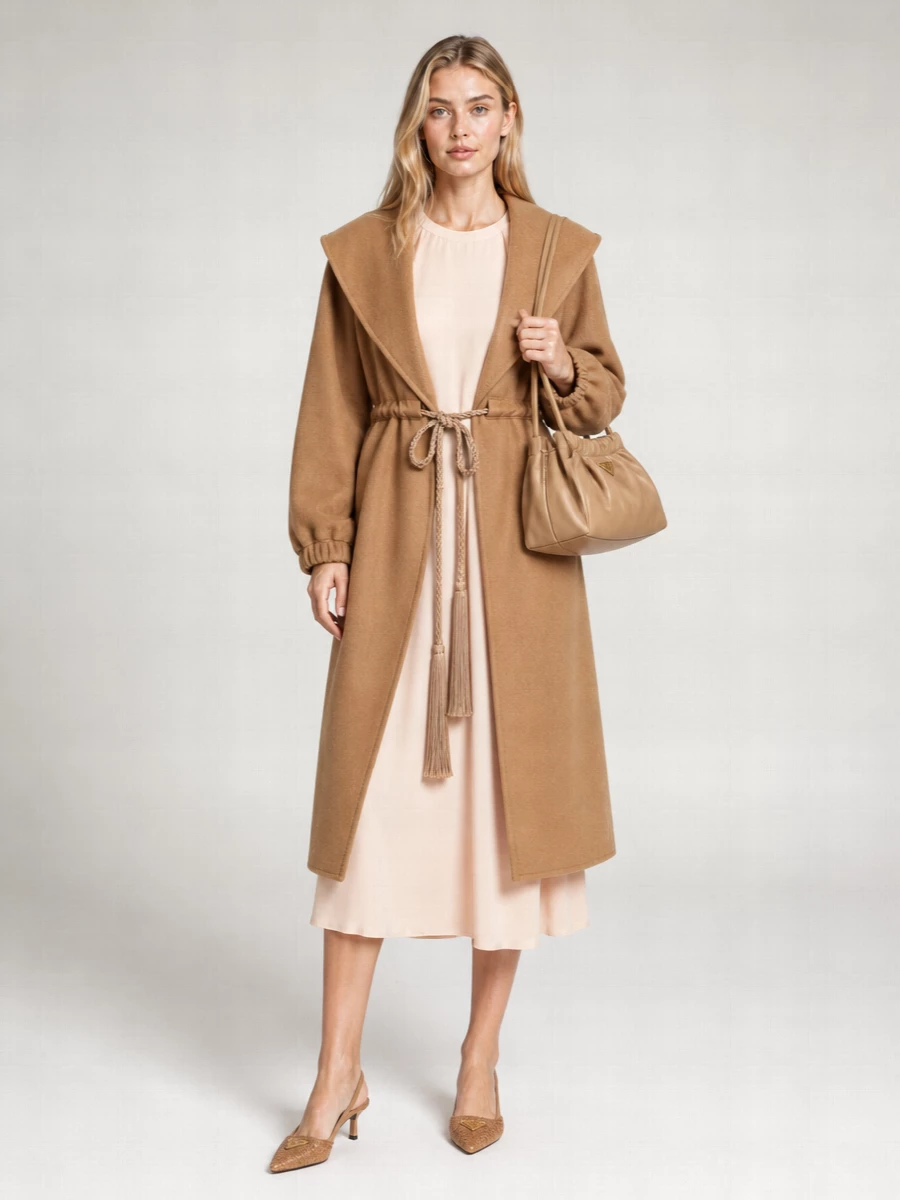 Max Mara Wool Single-Breasted Coat