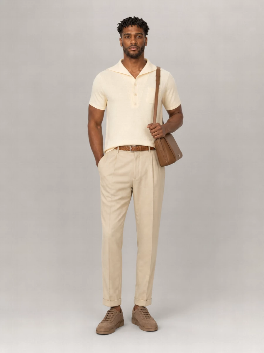 Dolce&Gabbana Cotton Blend Polo Shirt