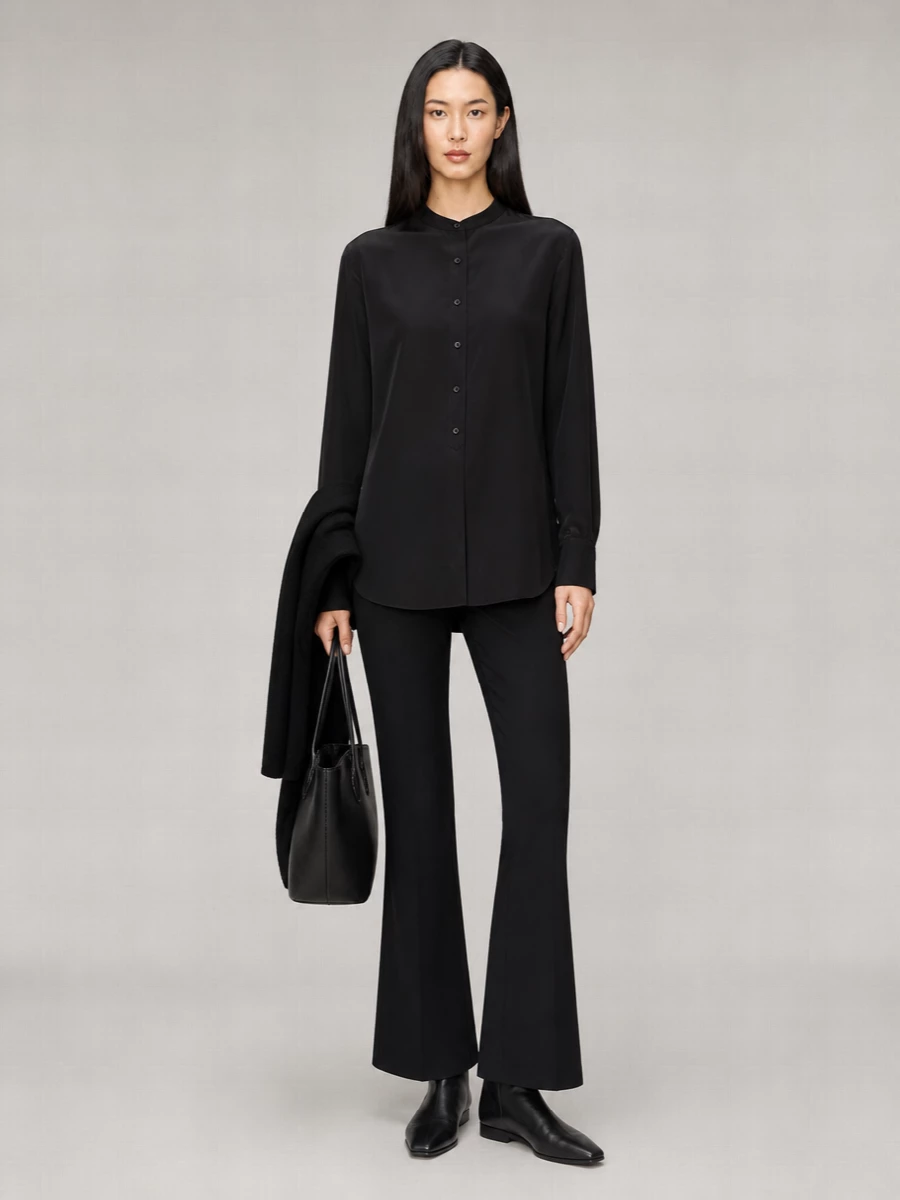 The Row Silk Lula Blouse