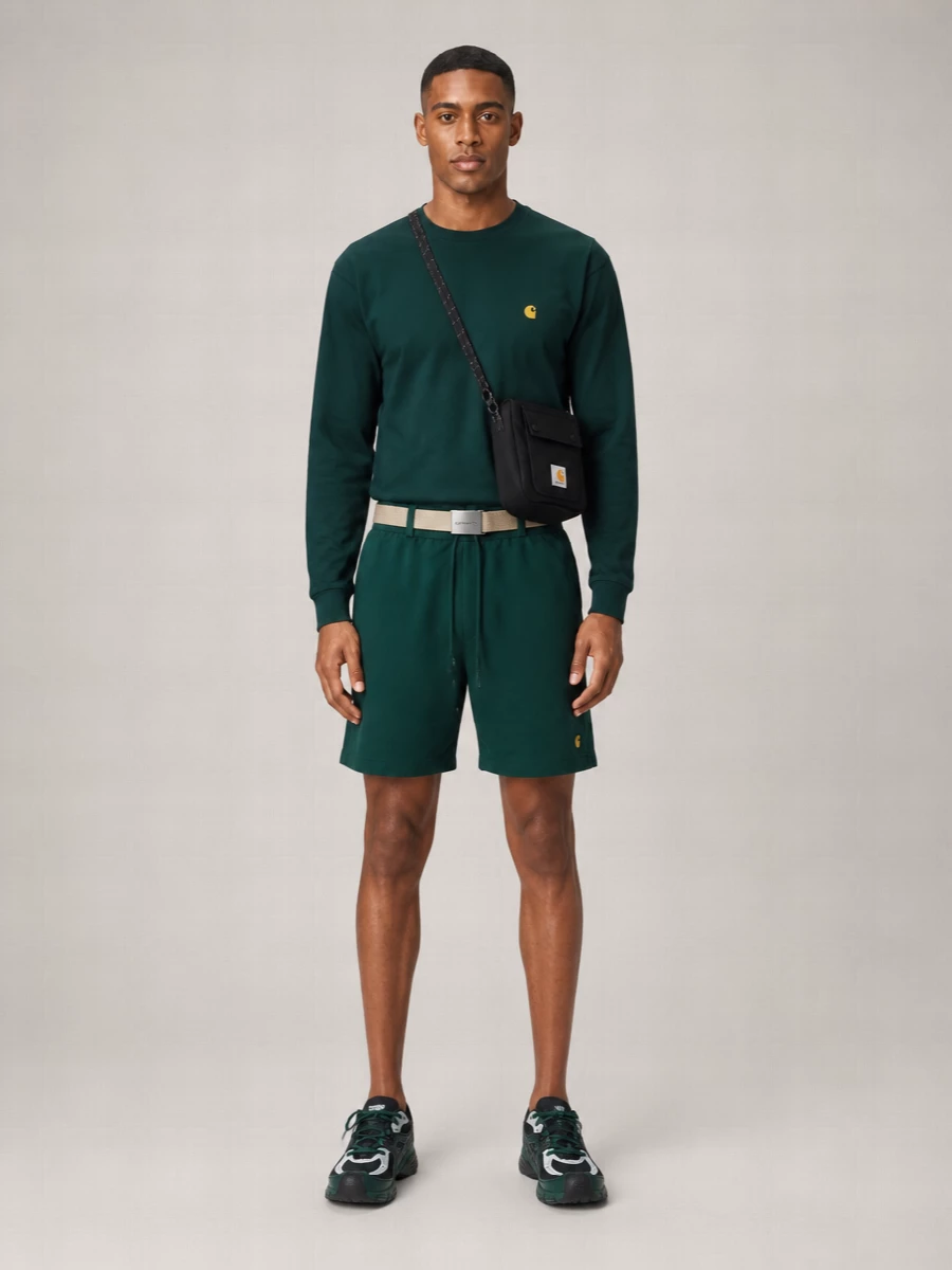Carhartt Wip 'Chase' Swimsuit With Elastic Waistband And Pockets