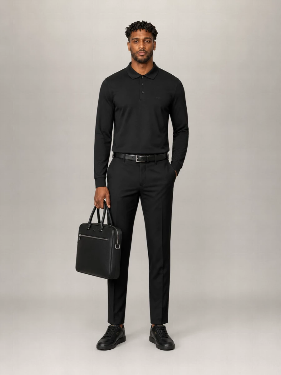 Boss Regular-Fit Cotton Polo Shirt