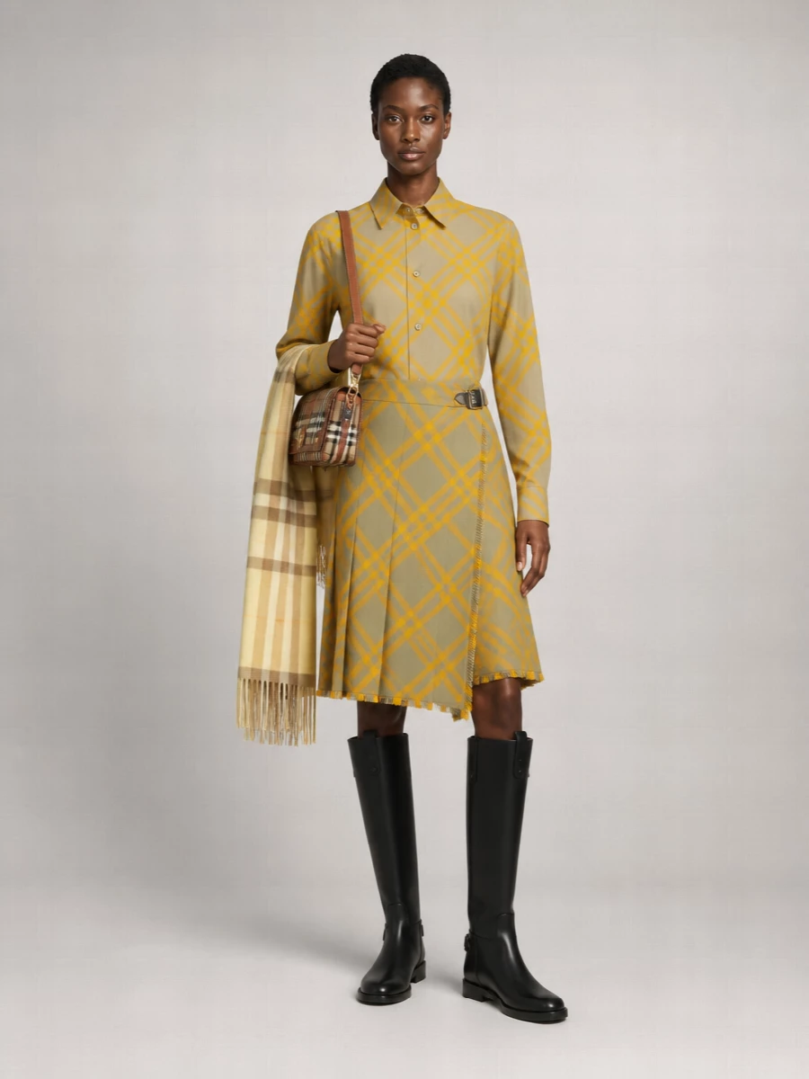 Burberry Check Cotton Shirt