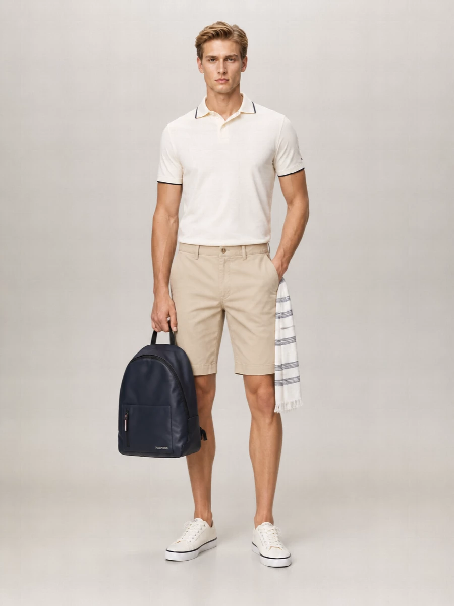 Tommy Hilfiger Polyester Lace-Up Sneakers
