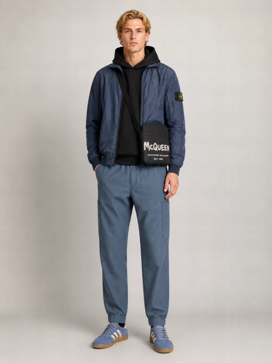 Stone Island Nylon Bomber Jacket