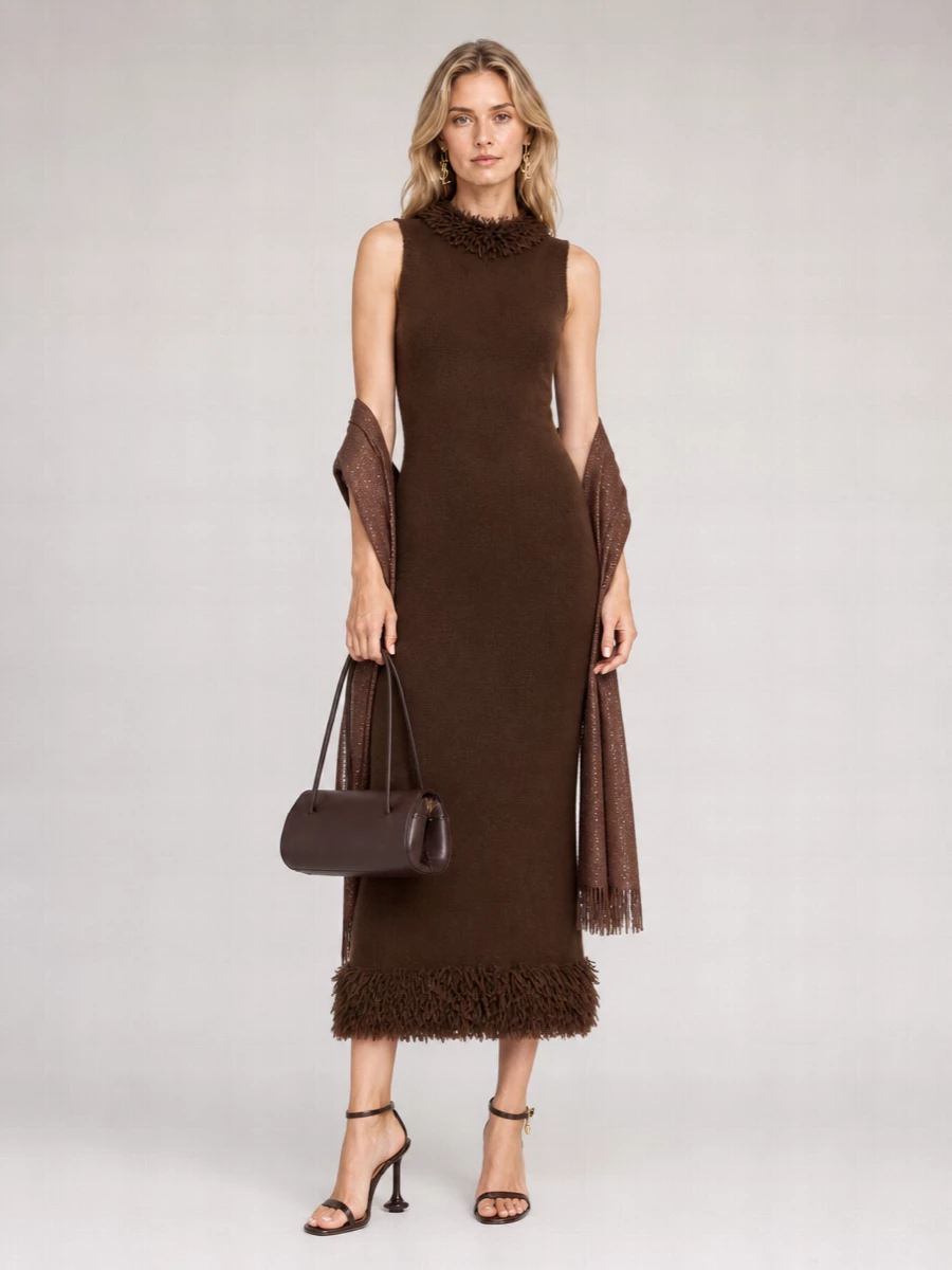 Loewe Wool Knit Dress