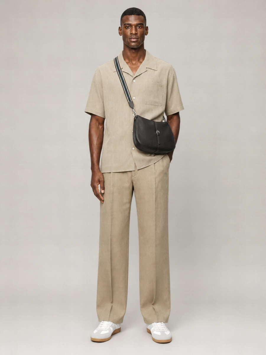 Etro Leather Shoulder Bag