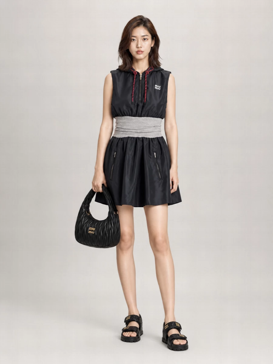 Miu Miu Wandler Small Lamb Leather Matelassé Shoulder Bag